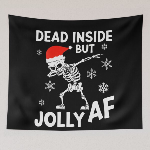 Item preview, Inside Retro Vintage Christmas Essential Dead Jolly But Af Classic designed and sold by SmithWSTaRR.