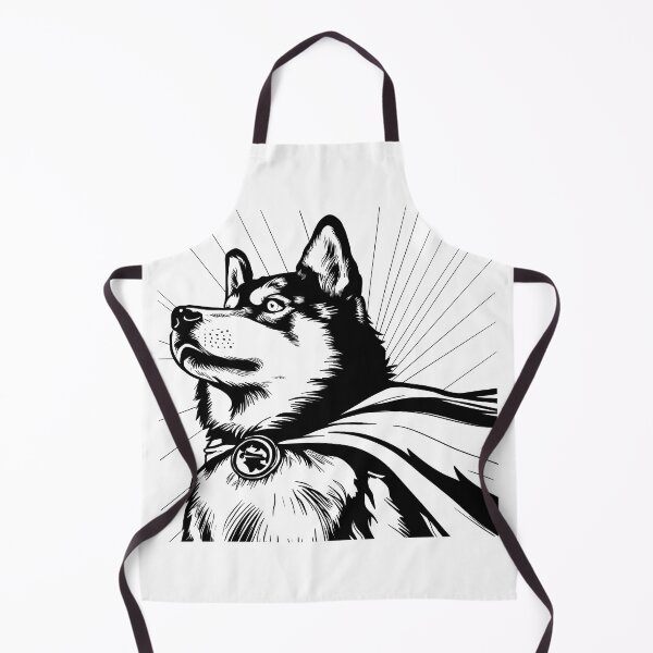 Item preview, Superdog Husky designed and sold by WildLakePatterns.