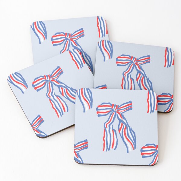 Item preview, Red white and blue bows  designed and sold by lizzielamb.