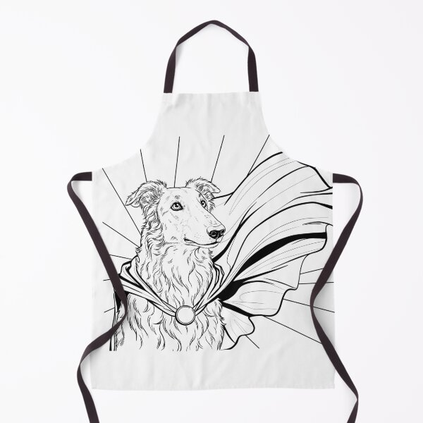 Item preview, Superdog Borzoi designed and sold by WildLakePatterns.