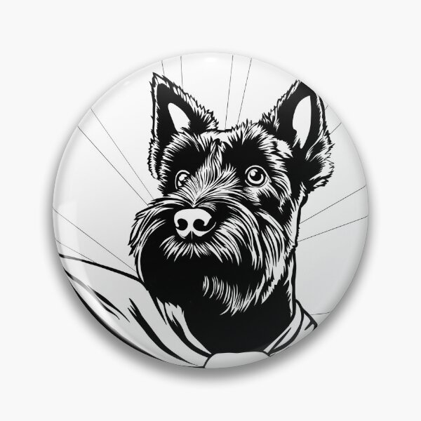 Item preview, Superdog Scottie designed and sold by WildLakePatterns.