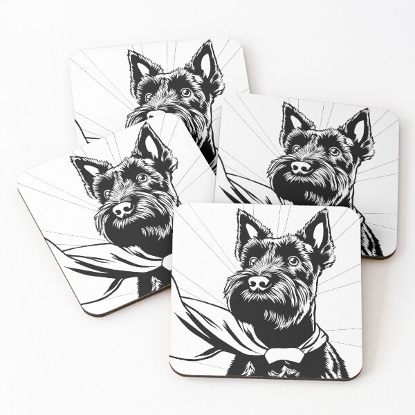 Item preview, Superdog Scottie designed and sold by WildLakePatterns.