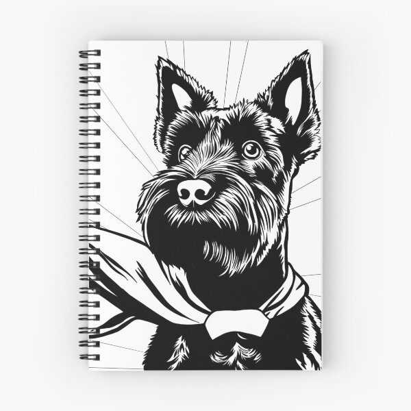 Item preview, Superdog Scottie designed and sold by WildLakePatterns.