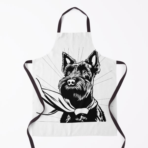 Item preview, Superdog Scottie designed and sold by WildLakePatterns.