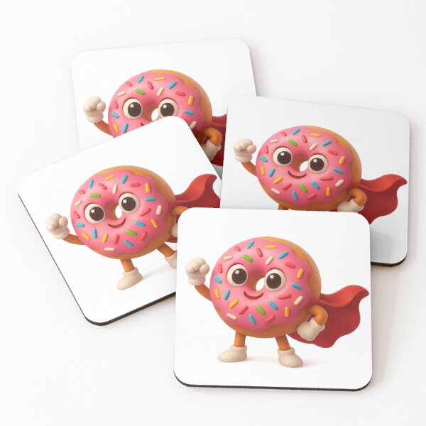 Item preview, Donut Wonder - The League of Super Cakes designed and sold by ReineDingo.