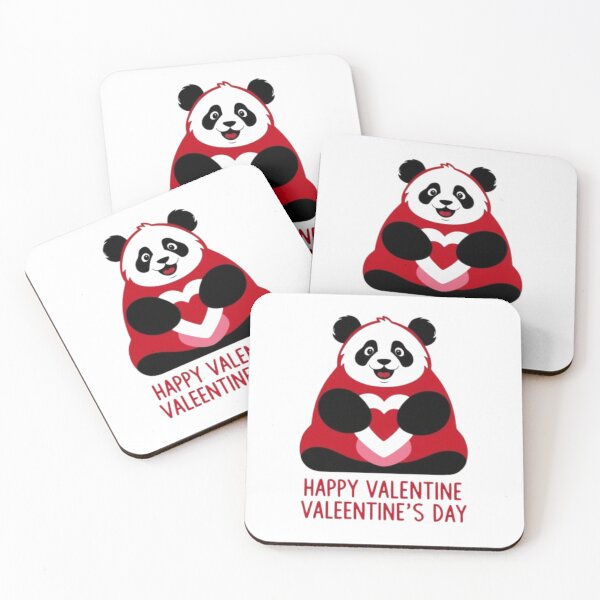Item preview, Red Panda Valentine day memes  designed and sold by ShopTwentyFour.