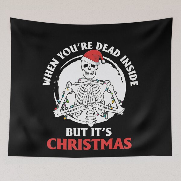 Item preview, Funny Christmas Dead Inside When Retro Its Vintgae Classic But Are You designed and sold by TMcConnellK.