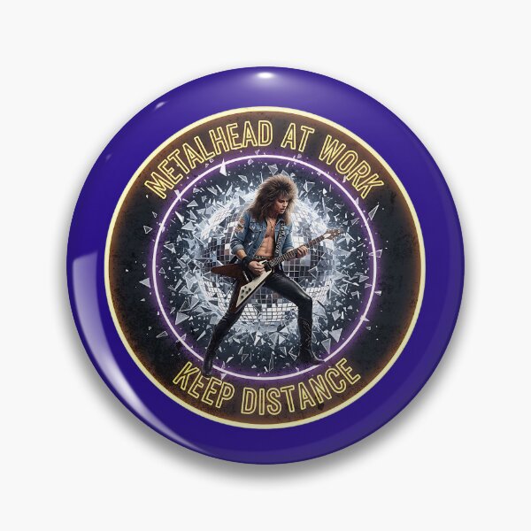 Item preview, Metalhead At Work - Keep Distance designed and sold by GAZZA DESIGN.