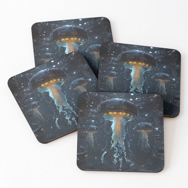 Item preview, Jellyfish Station designed and sold by ONYX Pixee.