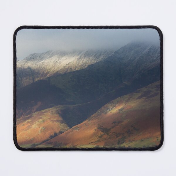 Item preview, Blencathra mountain in the English Lake District in winter light with snow on the peaks designed and sold by AnitaNicholson.