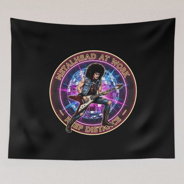 Item preview, Metalhead At Work - Keep Distance designed and sold by GAZZA DESIGN.