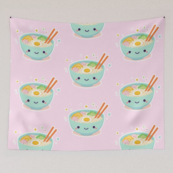 Item preview, Cute Kawaii Ramen Bowl – Adorable Anime Manga Noodle Lover Design designed and sold by Sugar Wisdom .