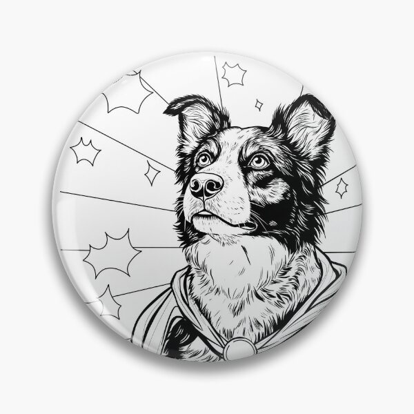 Item preview, Copy of Superdog Border Collie designed and sold by WildLakePatterns.