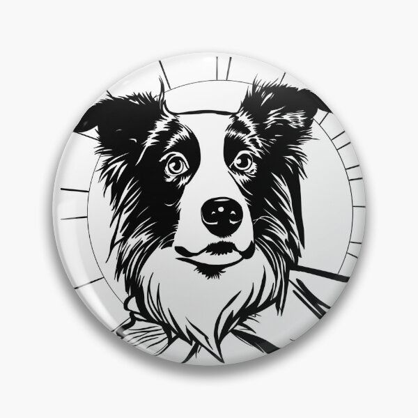 Item preview, Superdog Border Collie designed and sold by WildLakePatterns.