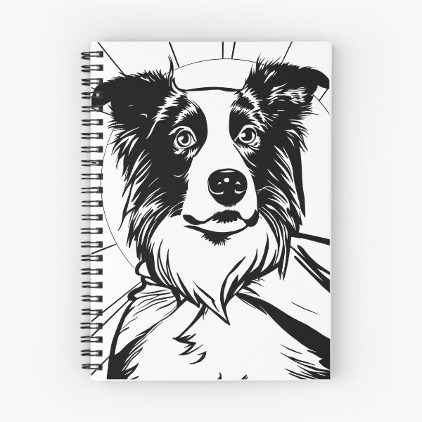Item preview, Superdog Border Collie designed and sold by WildLakePatterns.