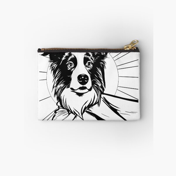Item preview, Superdog Border Collie designed and sold by WildLakePatterns.