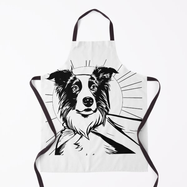 Item preview, Superdog Border Collie designed and sold by WildLakePatterns.