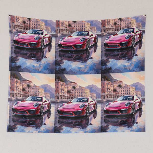 Item preview, Modern Sports Coupe Mirrored By Mediterranean Waterside Villas designed and sold by RevUpDesign.