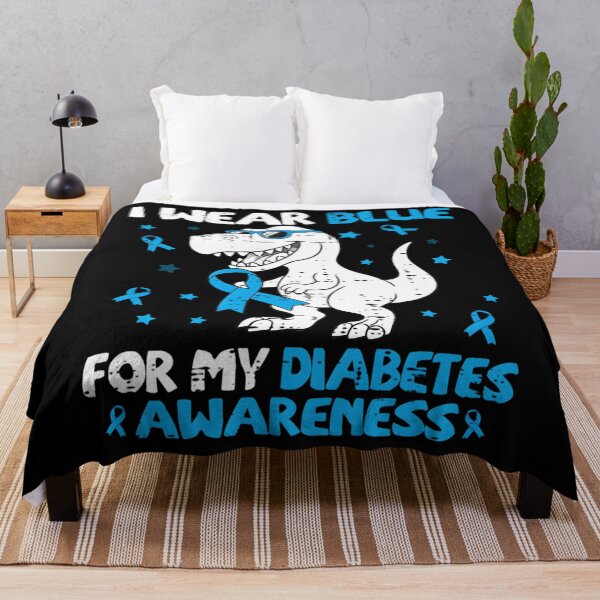 Item preview, I Wear Blue For Diabetes Awareness Month designed and sold by MatthewConer.
