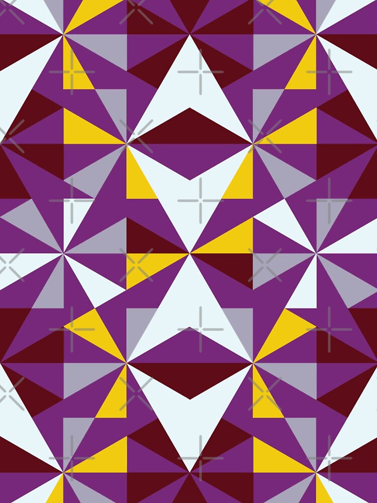 Thumbnail 4 of 4, iPhone Case, Triangular Mosaic designed and sold by Musterwelt-Ines.