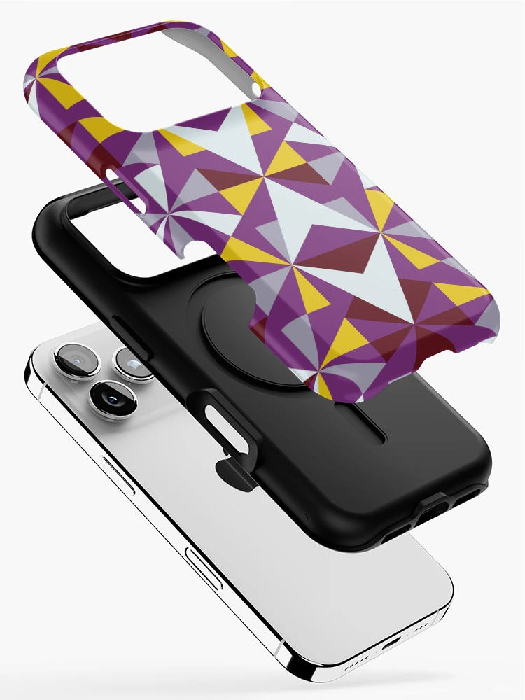Thumbnail 2 of 4, iPhone Case, Triangular Mosaic designed and sold by AGNATA Design.