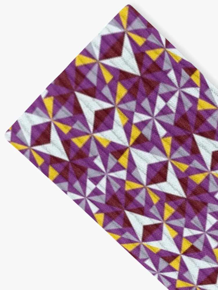 Thumbnail 2 of 5, Socks, Triangular Mosaic designed and sold by AGNATA Design.