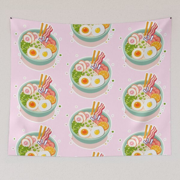 Item preview, Cute Kawaii Ramen Bowl – Adorable Anime Manga Noodle Lover Design designed and sold by Sugar Wisdom .