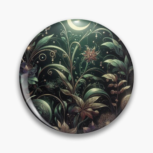 Item preview, Mystical Botanical Vision — Esoteric Nature Glow designed and sold by Roberta Calabrese.