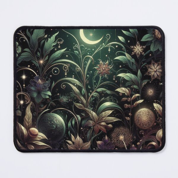 Item preview, Mystical Botanical Vision — Esoteric Nature Glow designed and sold by Roberta Calabrese.