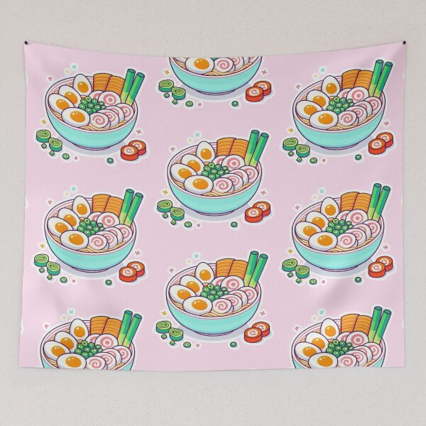 Item preview, Cute Kawaii Ramen Bowl – Adorable Anime Manga Noodle Lover Design designed and sold by Sugar Wisdom .