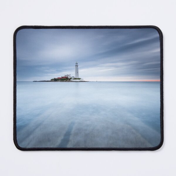 Item preview, St Mary's Lighthouse, Whitley Bay, North East England designed and sold by AnitaNicholson.
