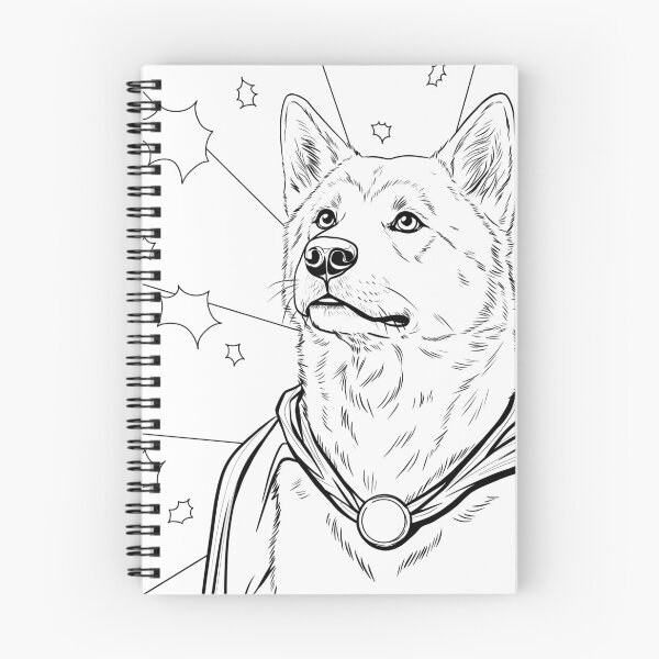 Item preview, Superdog Akita designed and sold by WildLakePatterns.