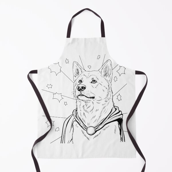 Item preview, Superdog Akita designed and sold by WildLakePatterns.