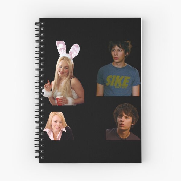 Item preview, Regina George & Rodrick Heffley | Rodrina | Regina x Rodrick | Rodrick x Regina Merch:- sticker pack, spiral note books, hard cover journals, mugs, tote bags etc | Pinterest | Aesthetic | Pink designed and sold by TeenLake.