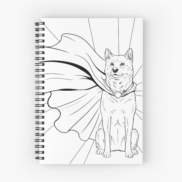 Item preview, Superdog Akita designed and sold by WildLakePatterns.