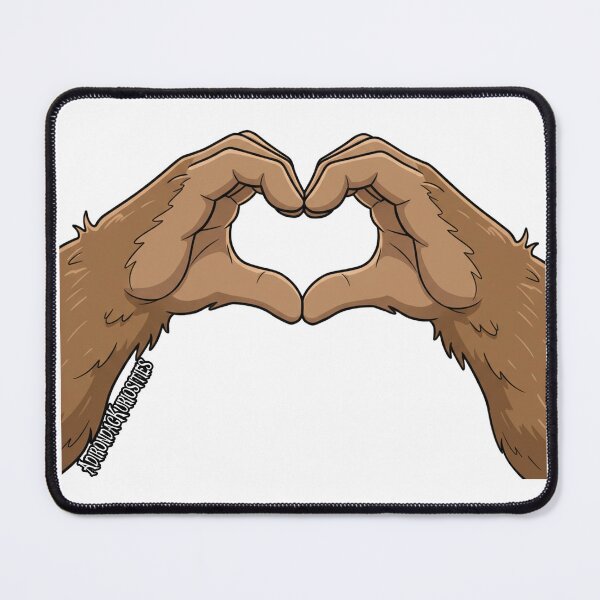 Item preview, Bigfoot Heart Hands designed and sold by AdirondacKuriosities.