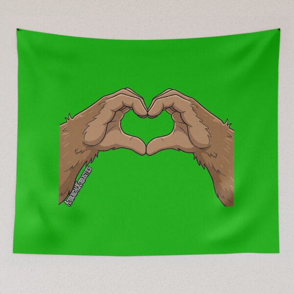 Item preview, Bigfoot Heart Hands designed and sold by AdirondacKuriosities.