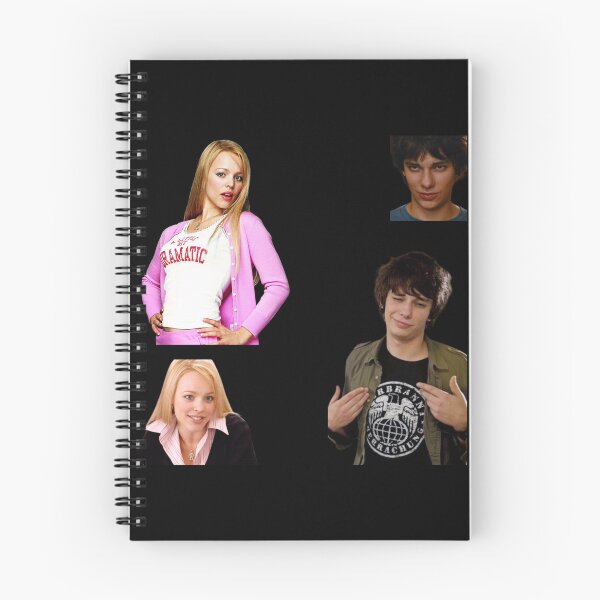 Item preview, Regina George & Rodrick Heffley | Rodrina | Regina x Rodrick | Rodrick x Regina Merch:- sticker pack, spiral note books, hard cover journals, mugs, tote bags etc | Pinterest | Aesthetic | Pink designed and sold by TeenLake.