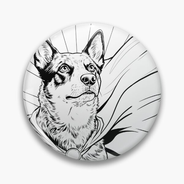 Item preview, Superdog Australian Cattle Dog  designed and sold by WildLakePatterns.