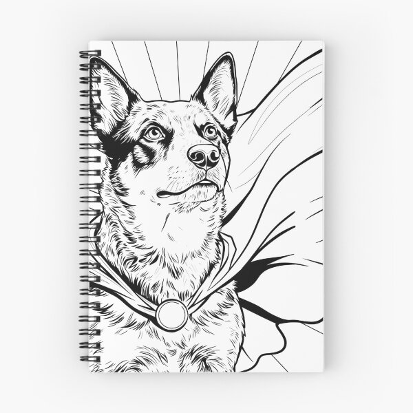 Item preview, Superdog Australian Cattle Dog  designed and sold by WildLakePatterns.