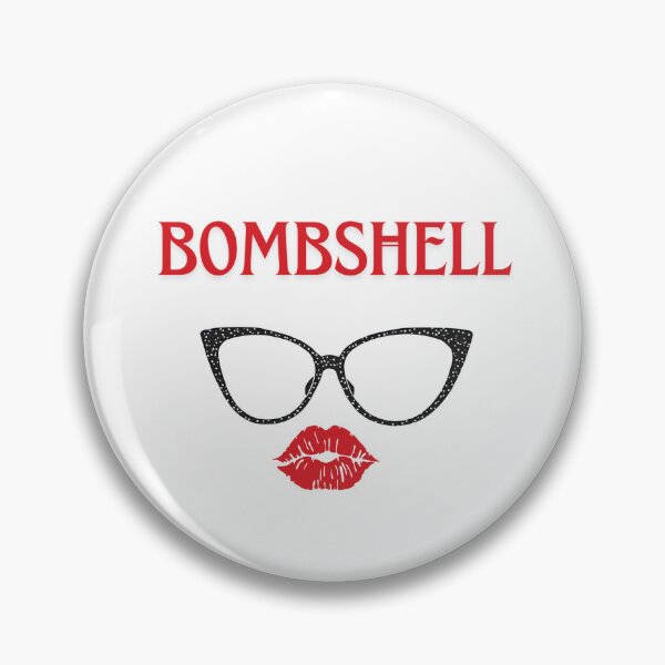 Item preview, Lazy Bombshell Simple Bombshell Logo Red lips catseye glasses designed and sold by Lazy Bombshell Books.
