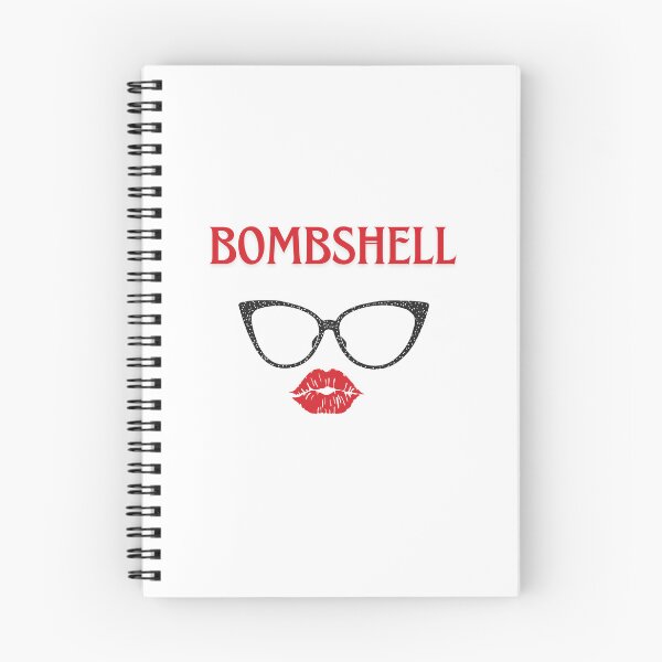 Item preview, Lazy Bombshell Simple Bombshell Logo Red lips catseye glasses designed and sold by Lazy Bombshell Books.