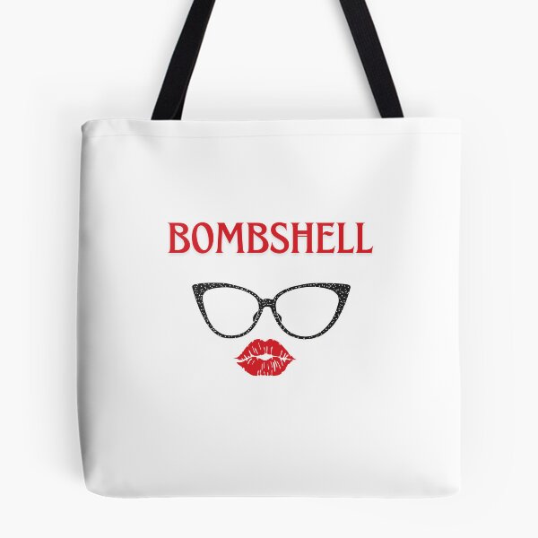 Item preview, Lazy Bombshell Simple Bombshell Logo Red lips catseye glasses designed and sold by Lazy Bombshell Books.