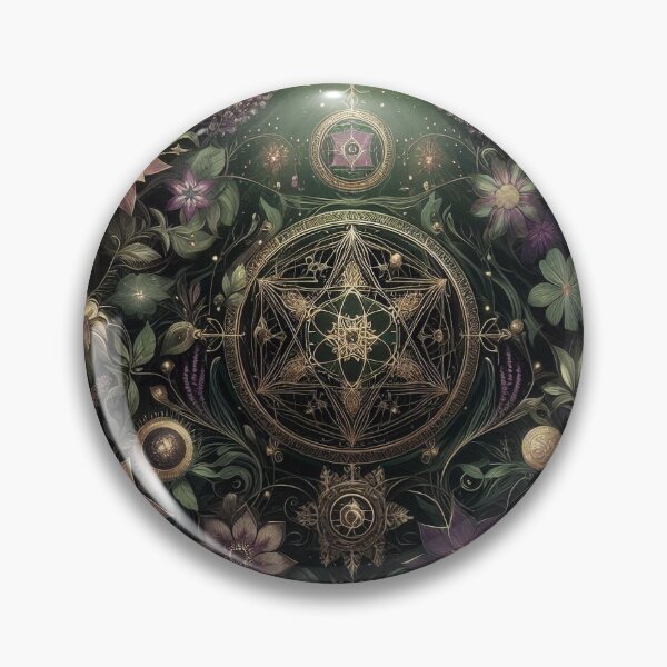 Item preview, Mystical Botanical Vision — Esoteric Nature Glow designed and sold by Roberta Calabrese.
