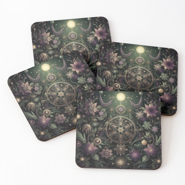 Item preview, Mystical Botanical Vision — Esoteric Nature Glow designed and sold by Roberta Calabrese.