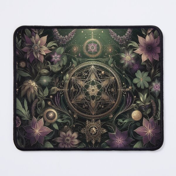 Item preview, Mystical Botanical Vision — Esoteric Nature Glow designed and sold by Roberta Calabrese.