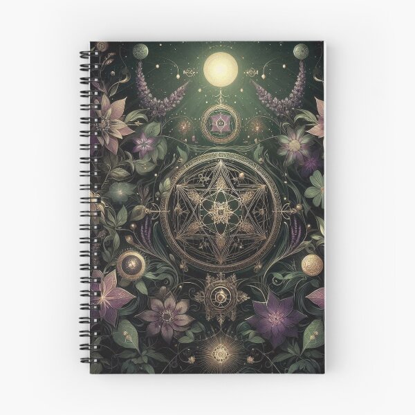 Item preview, Mystical Botanical Vision — Esoteric Nature Glow designed and sold by Roberta Calabrese.