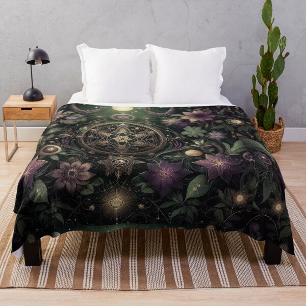 Item preview, Mystical Botanical Vision — Esoteric Nature Glow designed and sold by Roberta Calabrese.