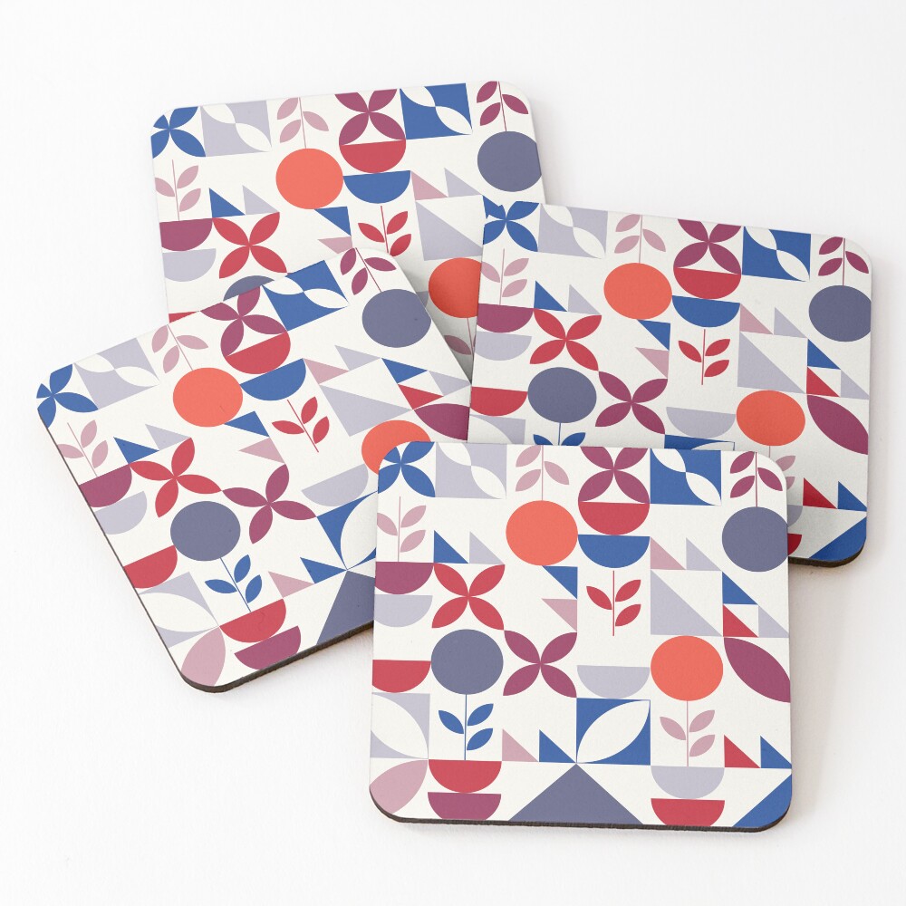 Item preview, Coasters (Set of 4) designed and sold by Musterwelt-Ines.