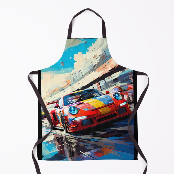 Item preview, Race Track Car Leading Field On Vibrant Circuit designed and sold by RevUpDesign.